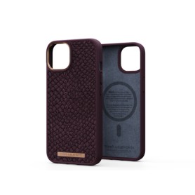 Njord byELEMENTS Salmon Leather Magsafe Case - iPhone 14 - Rust (NA41SL03)