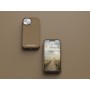 Njord byELEMENTS Suede Comfort+ Case - iPhone 14 - Camel (NA41CM04)