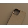Njord byELEMENTS Suede Comfort+ Case - iPhone 14 - Camel (NA41CM04)