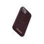 Njord byELEMENTS Salmon Leather Magsafe Case - iPhone 14 Plus - Rust (NA42SL03)
