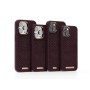 Njord byELEMENTS Salmon Leather Magsafe Case - iPhone 14 Plus - Rust (NA42SL03)