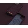 Njord byELEMENTS Salmon Leather Magsafe Case - iPhone 14 Plus - Rust (NA42SL03)