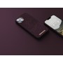 Njord byELEMENTS Salmon Leather Magsafe Case - iPhone 14 Plus - Rust (NA42SL03)