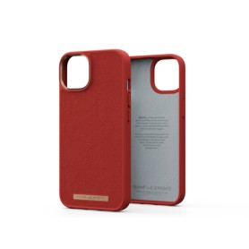 Njord byELEMENTS Suede Comfort+ Case - iPhone 14 - Burnt Orange (NA41CM07)