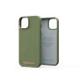 Njord byELEMENTS Suede Comfort+ Case - iPhone 14 - Olive (NA41CM06)