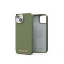 Njord byELEMENTS Suede Comfort+ Case - iPhone 14 - Olive (NA41CM06)