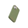 Njord byELEMENTS Suede Comfort+ Case - iPhone 14 - Olive (NA41CM06)
