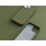 Njord byELEMENTS Suede Comfort+ Case - iPhone 14 - Olive (NA41CM06)