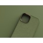 Njord byELEMENTS Suede Comfort+ Case - iPhone 14 - Olive (NA41CM06)