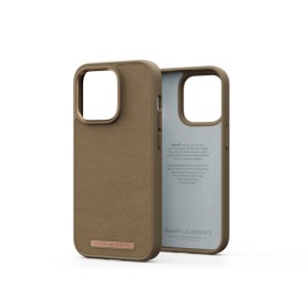 Njord byELEMENTS Suede Comfort+ Case - iPhone 14 Pro - Camel (NA43CM04)