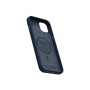 Njord byELEMENTS Salmon Leather Magsafe Case - iPhone 14 Plus - Blue (NA42SL01)