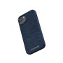 Njord byELEMENTS Salmon Leather Magsafe Case - iPhone 14 Plus - Blue (NA42SL01)