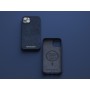 Njord byELEMENTS Salmon Leather Magsafe Case - iPhone 14 Plus - Blue (NA42SL01)