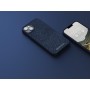 Njord byELEMENTS Salmon Leather Magsafe Case - iPhone 14 Plus - Blue (NA42SL01)