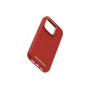 Njord byELEMENTS Suede Comfort+ Case - iPhone 14 Pro - Burnt Orange (NA43CM07)