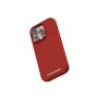 Njord byELEMENTS Suede Comfort+ Case - iPhone 14 Pro - Burnt Orange (NA43CM07)