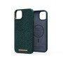 Njord byELEMENTS Salmon Leather Magsafe Case - iPhone 14 Plus - Green (NA42SL02)