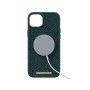 Njord byELEMENTS Salmon Leather Magsafe Case - iPhone 14 Plus - Green (NA42SL02)