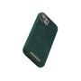 Njord byELEMENTS Salmon Leather Magsafe Case - iPhone 14 Plus - Green (NA42SL02)