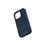 Njord byELEMENTS Salmon Leather Magsafe Case - iPhone 14 Pro -Blue (NA43SL01)