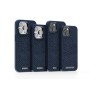 Njord byELEMENTS Salmon Leather Magsafe Case - iPhone 14 Pro -Blue (NA43SL01)