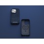 Njord byELEMENTS Salmon Leather Magsafe Case - iPhone 14 Pro -Blue (NA43SL01)