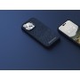 Njord byELEMENTS Salmon Leather Magsafe Case - iPhone 14 Pro -Blue (NA43SL01)