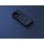 Njord byELEMENTS Salmon Leather Magsafe Case - iPhone 14 Pro -Blue (NA43SL01)