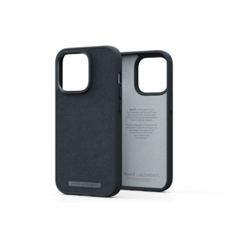 Njord byELEMENTS Suede Comfort+ Case - iPhone 14 Pro - Black (NA43CM00)