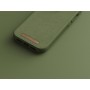 Njord byELEMENTS Suede Comfort+ Case - iPhone 14 Pro - Olive (NA43CM06)
