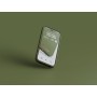 Njord byELEMENTS Suede Comfort+ Case - iPhone 14 Pro - Olive (NA43CM06)