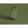 Njord byELEMENTS Suede Comfort+ Case - iPhone 14 Pro Max - Olive (NA44CM06)
