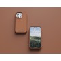 Njord byELEMENTS Genuine Leather custodia per cellulare 15,5 cm (6.1") Cover Colore cognac (NA43GL04)