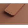 Njord byELEMENTS Genuine Leather custodia per cellulare 15,5 cm (6.1") Cover Colore cognac (NA43GL04)
