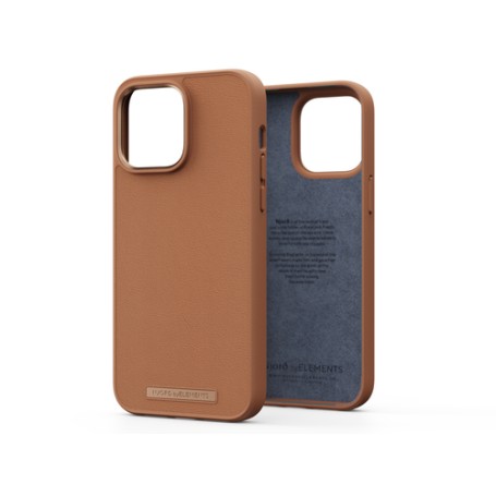 Njord byELEMENTS Genuine Leather custodia per cellulare 17 cm (6.7") Cover Colore cognac (NA44GL04)