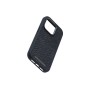 Njord byELEMENTS Salmon Leather Magsafe Case - iPhone 14 Pro - Black (NA43SL00)