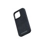 Njord byELEMENTS Salmon Leather Magsafe Case - iPhone 14 Pro - Black (NA43SL00)
