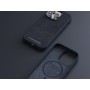 Njord byELEMENTS Salmon Leather Magsafe Case - iPhone 14 Pro - Black (NA43SL00)