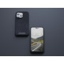 Njord byELEMENTS Salmon Leather Magsafe Case - iPhone 14 Pro Max - Black (NA44SL00)