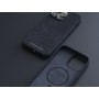 Njord byELEMENTS Salmon Leather Magsafe Case - iPhone 14 Pro Max - Black (NA44SL00)