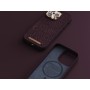 Njord byELEMENTS Salmon Leather Magsafe Case - iPhone 14 Pro - Rust (NA43SL03)