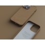 Njord byELEMENTS Suede Comfort+ Case - iPhone 14 Pro Max - Camel (NA44CM04)