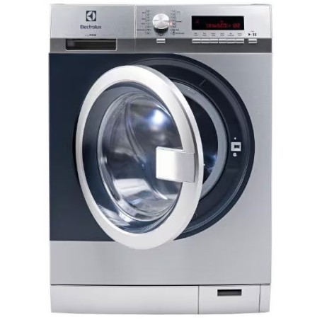 Electrolux myPRO WE170P Lavatrice professionale 8 kg, 1400 giri/min, pompa di scarico, acciaio inox