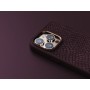 Njord byELEMENTS Salmon Leather Magsafe Case - iPhone 14 Pro Max - Rust (NA44SL03)