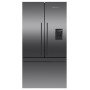 Frigorifero ActiveSmart Fisher & Paykel RF540ADUSB - porta francese - 569 l, nero opaco