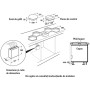 Kuppersbusch EKWI 3740.0 S Piano cottura a induzione a nido d'ape in vetroceramica nero senza cornice da 30 cm