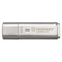 Kingston Technology IronKey Locker+ 50 unità flash USB 128 GB USB tipo A 3.2 Gen 1 (3.1 Gen 1) Argento (IKLP50/128GB)