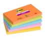 Post-It 7100258793 pouch autoadesiva Rettangolo Blu, Verde, Arancione, Rosa, Giallo 90 fogli Autoadesivo (655-5SS-BOOS)