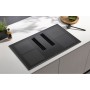 Berbel Downline Compact, BKA 83 DLC, aspiratore per piano cottura, ricircolo dell'aria di scarico, ALTEZZA 199 mm, 1100078