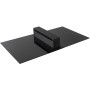 Novy Up Power 40004 ventilatore da incasso con piano cottura a induzione, nero, 87 cm